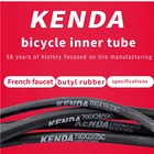 Bicycle Tyre Best Selling Kenda Series 700c FV48-60mm Bicycle Inner Tube For Mountain Road Bike Tyre Tube