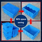 Plastic Box Plastic Fruit Heavy Duty Loading Folding Turnover Crate Plastic Logistic Box With Good Prices
