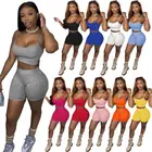 Clothes Summer 1041511 Best Design Women Clothes 2021 Summer Outfits Fashion 2 Piece Set Track Suit For Women