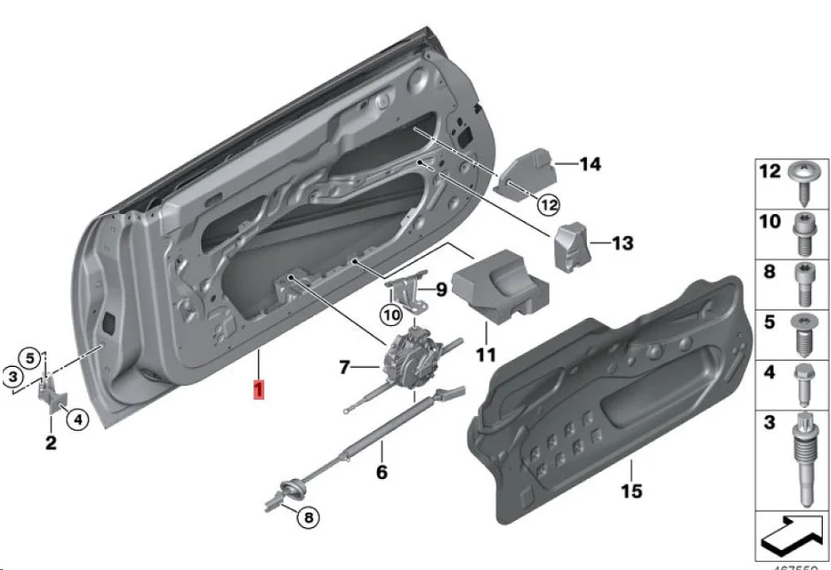 product 41517375486 auto parts car door accessories aluminium alloy right door for rolls royce wraith car doors easy install hot sale638-2