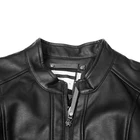 Women Leather Jacket Women Casual Zipper Leather Motorcycle Jacket With Stand-up Collar PU Leather Jacket