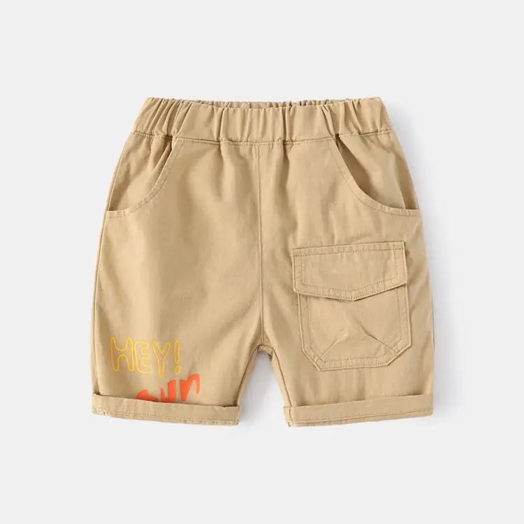 Wholesale Elastic Cotton Summer Toddler Boys Shorts