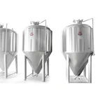 Brewery Fermenter 2000L Stainless Steel Micro Brewery Wine / Beer Conical Fermentation Tank Made By Hermann