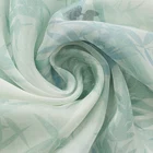 Long Scarf Wholesale Head Hair 6MM 173*51.5CM 100 % Pure Printed Panda Long Silk Chiffon Scarf For Women