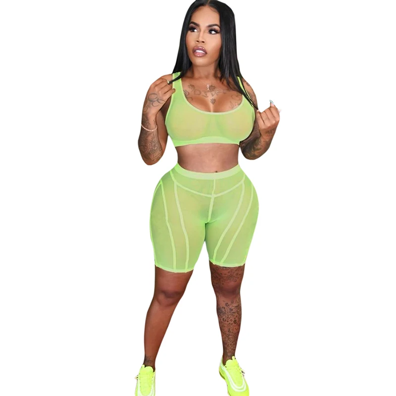 neon color bra set