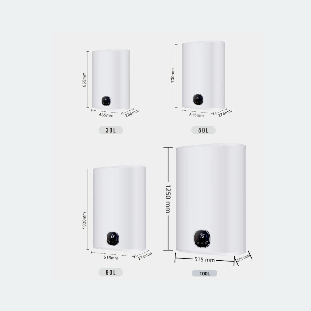 Bathroom Smart Control Panel, 30L-100L, Wall - detail 6