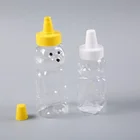 Juice Bottles Nice Material Empty Juice Water Plastic Tumbler Bear Shape Honey Juice Packaging Bottles For Honey