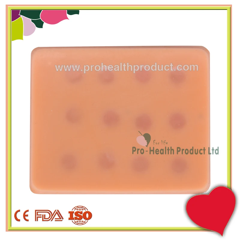 Stimulated Silicone Injection Nursing Training Model Intradermal Injection Module Skin Test Needle Model