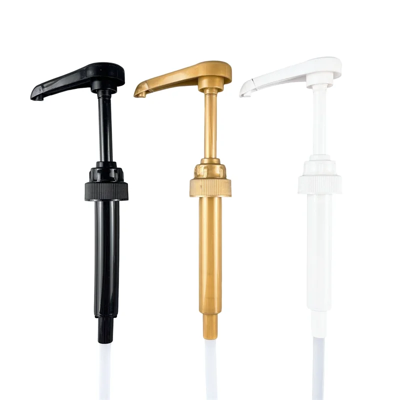 Universal Coffee Syrup Pump Liquid Dispenser Manual Press Head 10ML