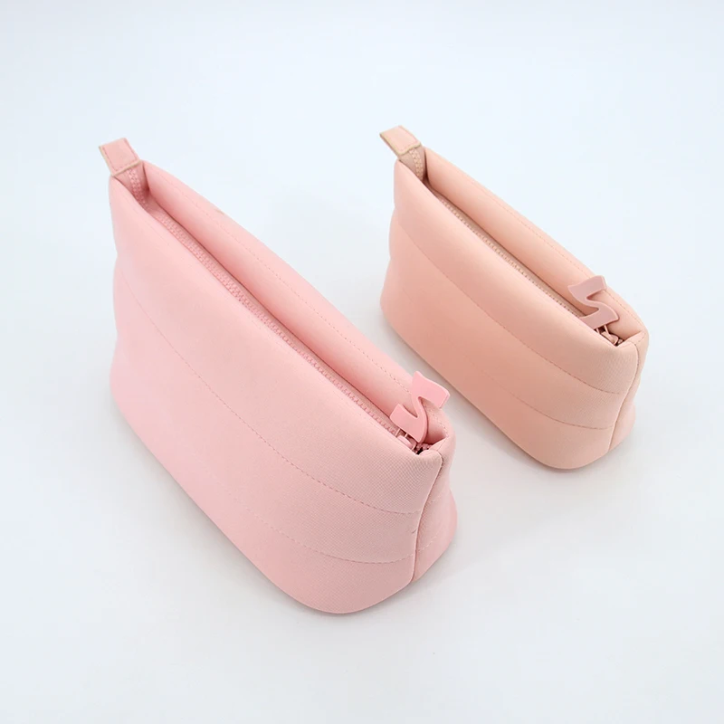 Hot Selling Neoprene Toiletry Bag Eco Friendly Makeup Bag Custom Waterproof Cosmetic Pouch supplier