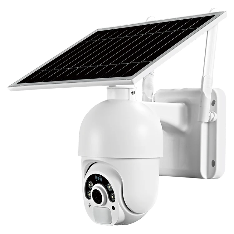 long range solar security camera