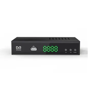Factory price Digital Tv Decoder Media Player Support YOU-TUBE Online Video 1080P Full HD DVB T2 Receiver