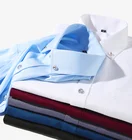 Shirt Casual Shirts Men's Long Sleeve Dress Shirt Solid Slim Fit Casual Business Formal Button Up Shirts With Pocket