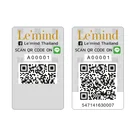 Code New Arrival Hot-selling Security Bar Code QR Code Sticker Label Sheet