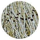 Beads Factory Outlet Natural Baltic Amber High End White Amber Necklace Long Strip Muslim Prayer Beads