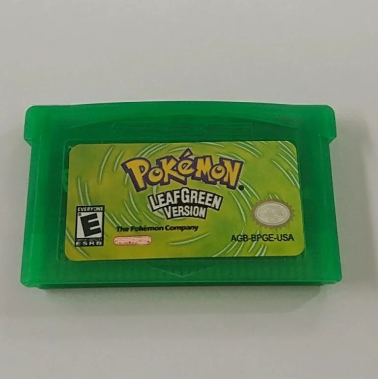 pokemon emerald gba cartridge