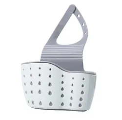 Practical fast delivery new product hanging faucet cleaning tools rack kitchen storage shelf plastic basket