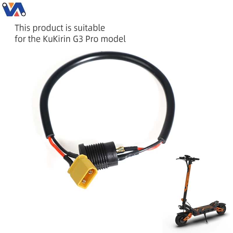 charging port b version for kukirin g3 pro 3 pin connector e scooter parts wholesale-4