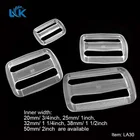 Buckle Buckle Side Release Plastic Buckles 20mm 25mm 32mm 38mm 50mm Plastic Clear Transparent Side Release Buckle