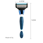 5 Blade Razor Razors Blades Manufacturers D952L OEM 5 5 Blade Metal Handle Shaving Razor Trimmer
