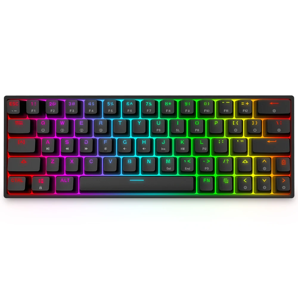 gk64 keycaps backlit