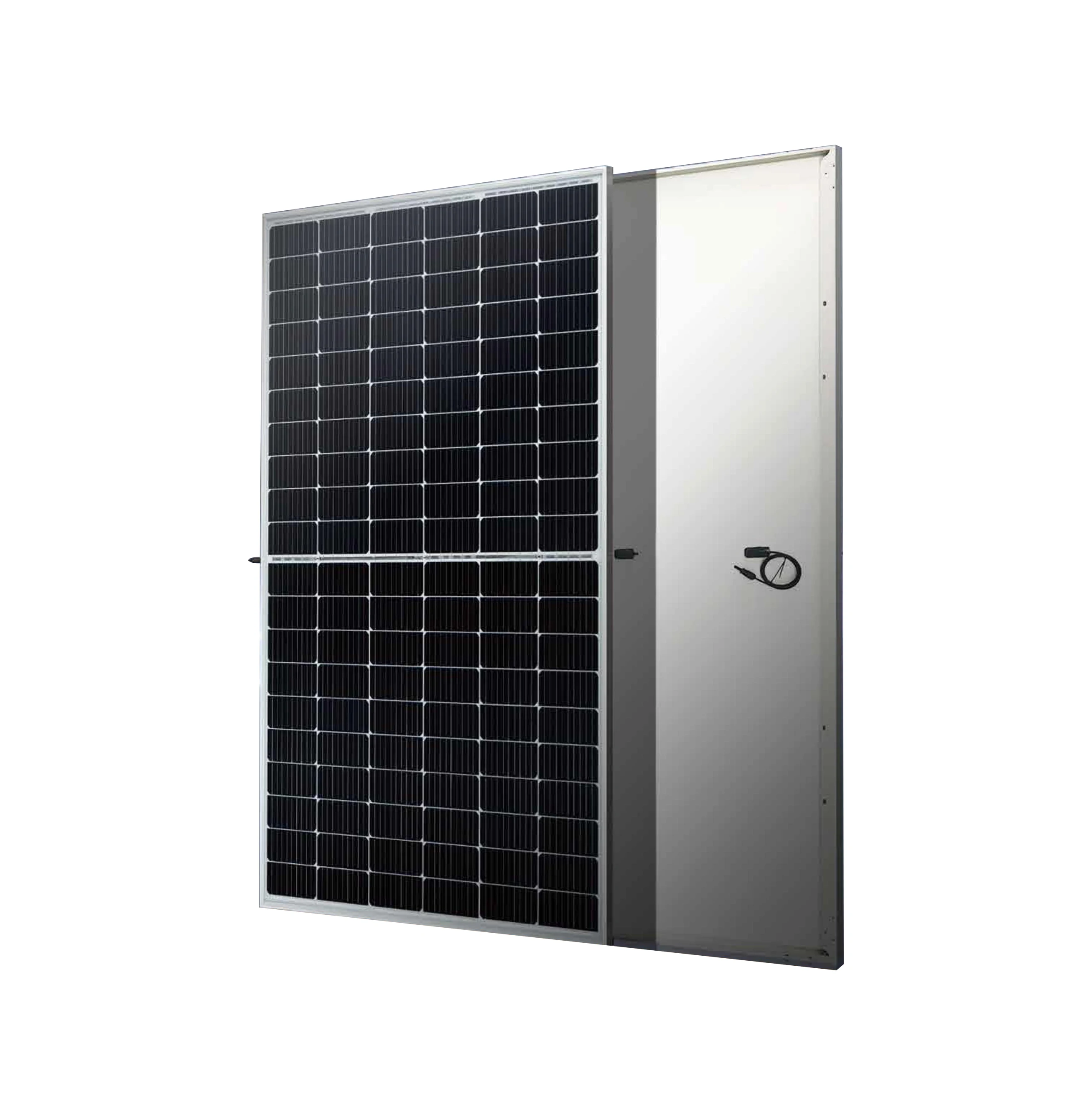 All Black Bb Cells W W W Watt Half Cut Mono Pv Solar Panels