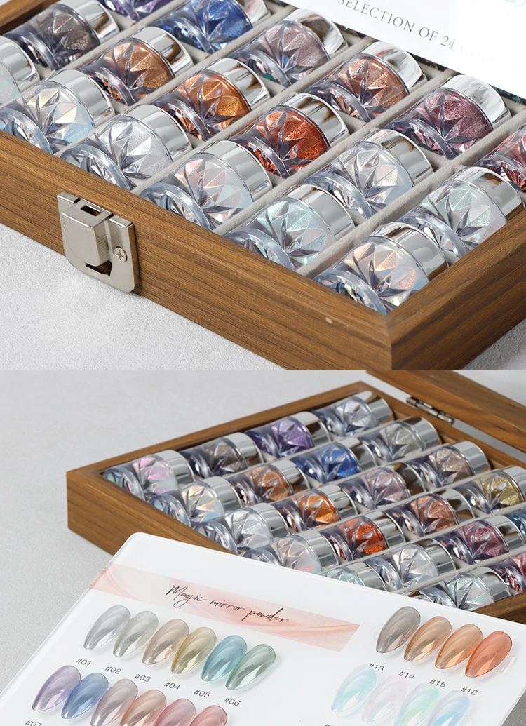 product vinimay 4 styles nail magic mirror powder aurora shiny effect easy to blend for gel polish acrylic nail art decoration-12