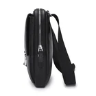 Bags Leather Best Sale Men Crossbody Bags Casual Italian Grain Leather Men Shoulder Bags With Metal Lock