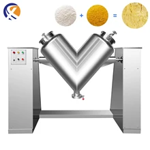 V-200 Custom Mini V Cone Food Milk Coffee Powder Mixer Small V Shape Blending V Type Protein Powder Mixing Machine Food Grade