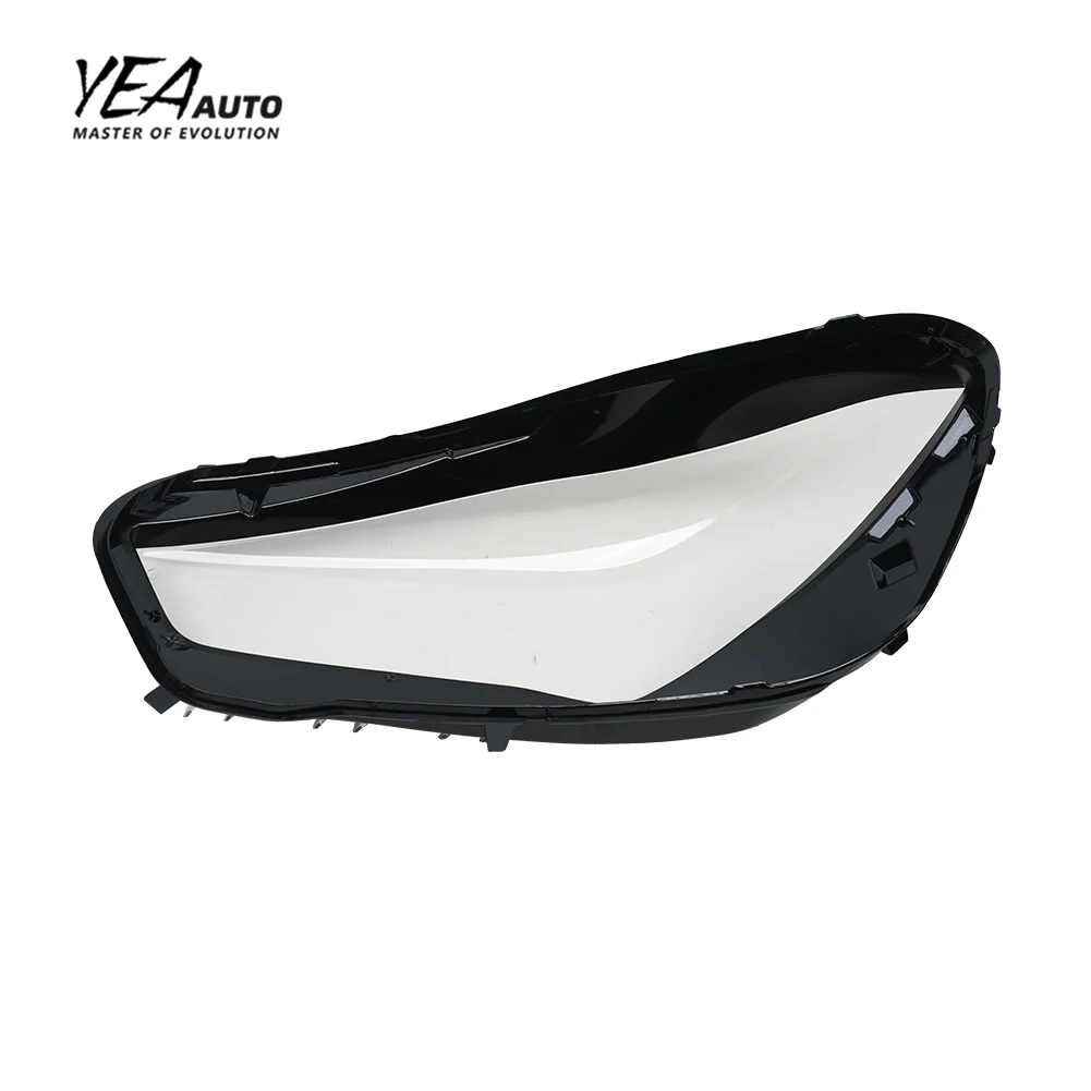 product car headlight glass pc lampshade cover lens for mercedes benz cla w118 headlamp glass shade lens cover 2020 2021-15