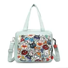 Nylon Cute Cheap Waterproof Purses Wholesale Nylon Yellow Designer Bags With Cute Cartons For Travel Family