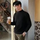 Men Cotton Mens Sweater 100% Cotton Men Knit Sweater Wholesale 7GG Thick Men Designer Sweater