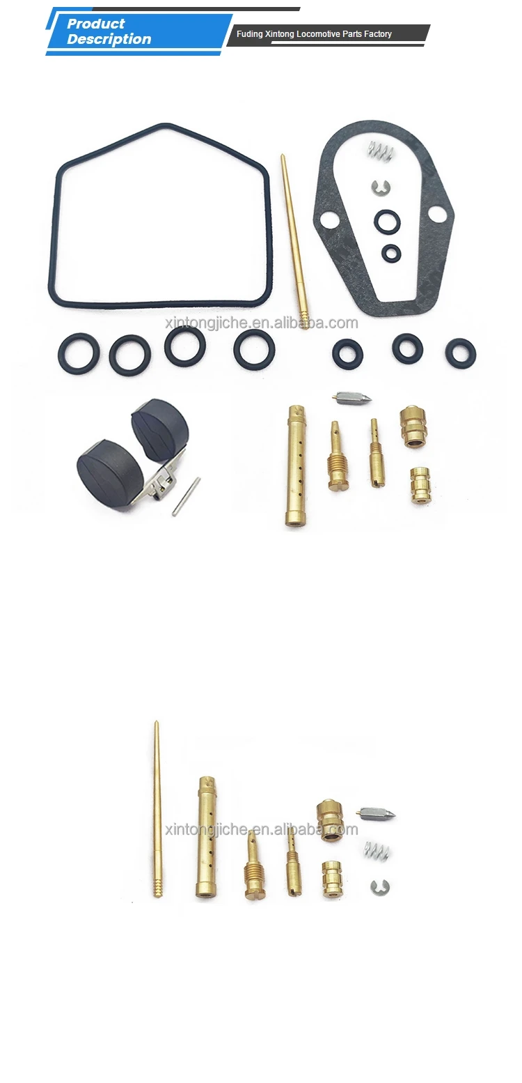 Honda Motorcycle Carburetor Repair Kit Gasket Rubber With Oil Cup Float