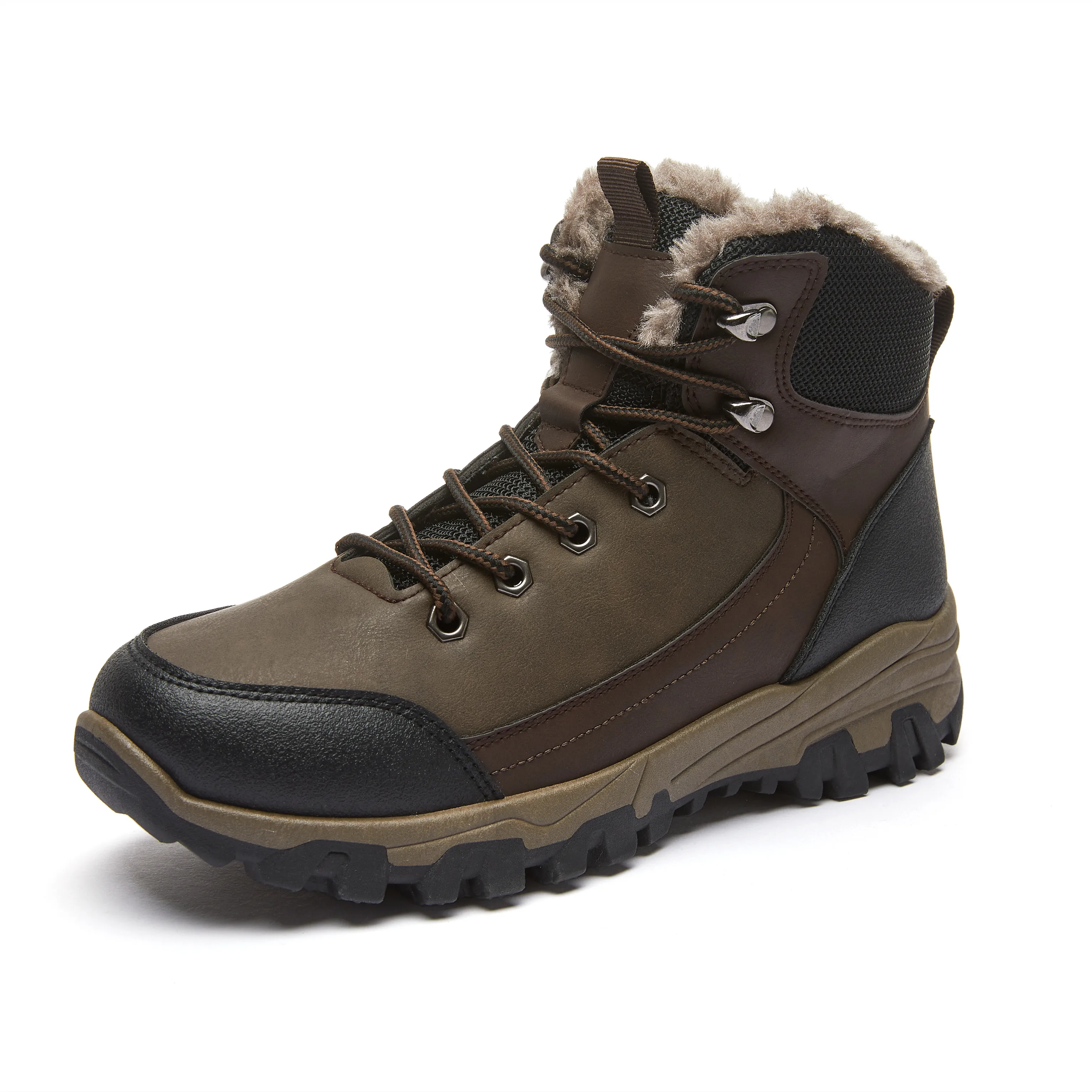 Customized hot selling high-quality fashion waterproof outdoor men's snow hiking boots