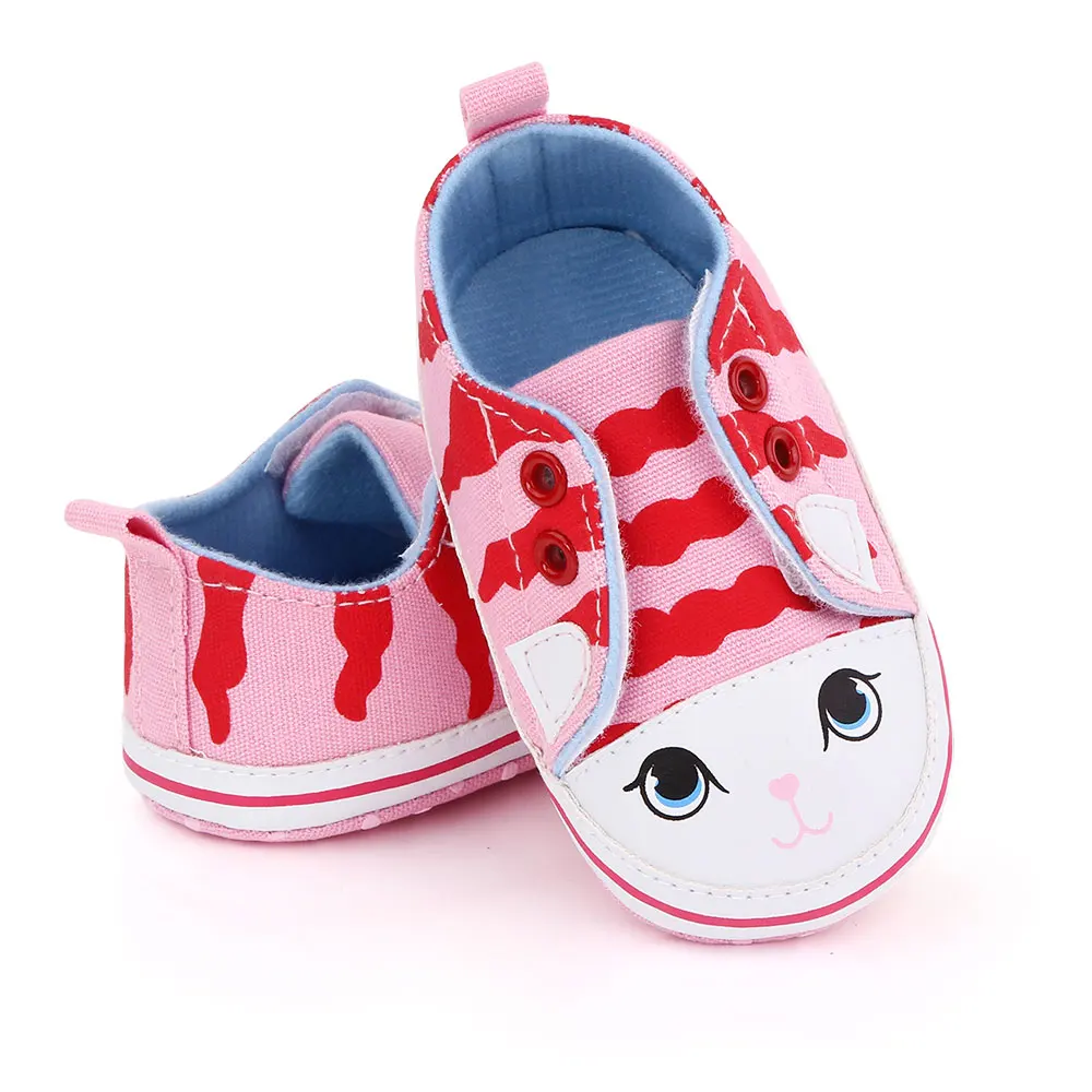 New 0-1 Year Old Cute Cartoon Animal Infants Soft Soles Non-slip Baby Casual Toddler Shoes supplier