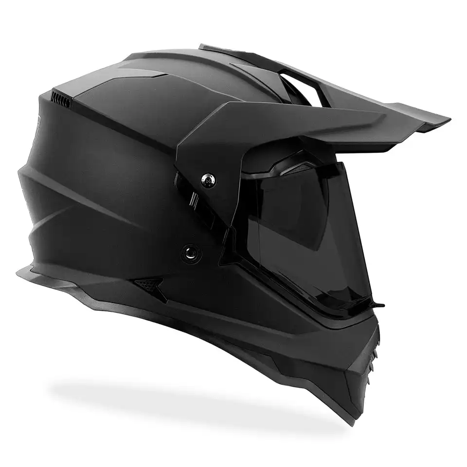 ECE 22.06 and  DOT cross Helmet with double visor sale_0