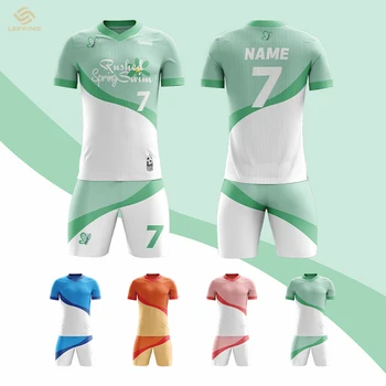 Custom  football shirt football jersey high quality club sublimated kids sports uniforms  soccer jersey