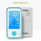 CE ISO Upper Arm Blood Pressure Machines For Home Use With Arrhythmic Pulse Detection Tri-Color Backlight Large Screen
