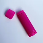 Oval Wholesale Plastic Oval Shap Empty Tube Packaging 4.5g Clear Lip Balm Tubes