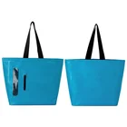 Zipper Handbag Factory Wholesale PVC Tarpaulin Waterproof Zipper Fashion Large Capacity Handbag