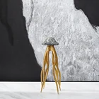 Shell Luxury Golden Octopus Colored Shell Christmas Resin Ornaments Handicrafts For Home Decoration