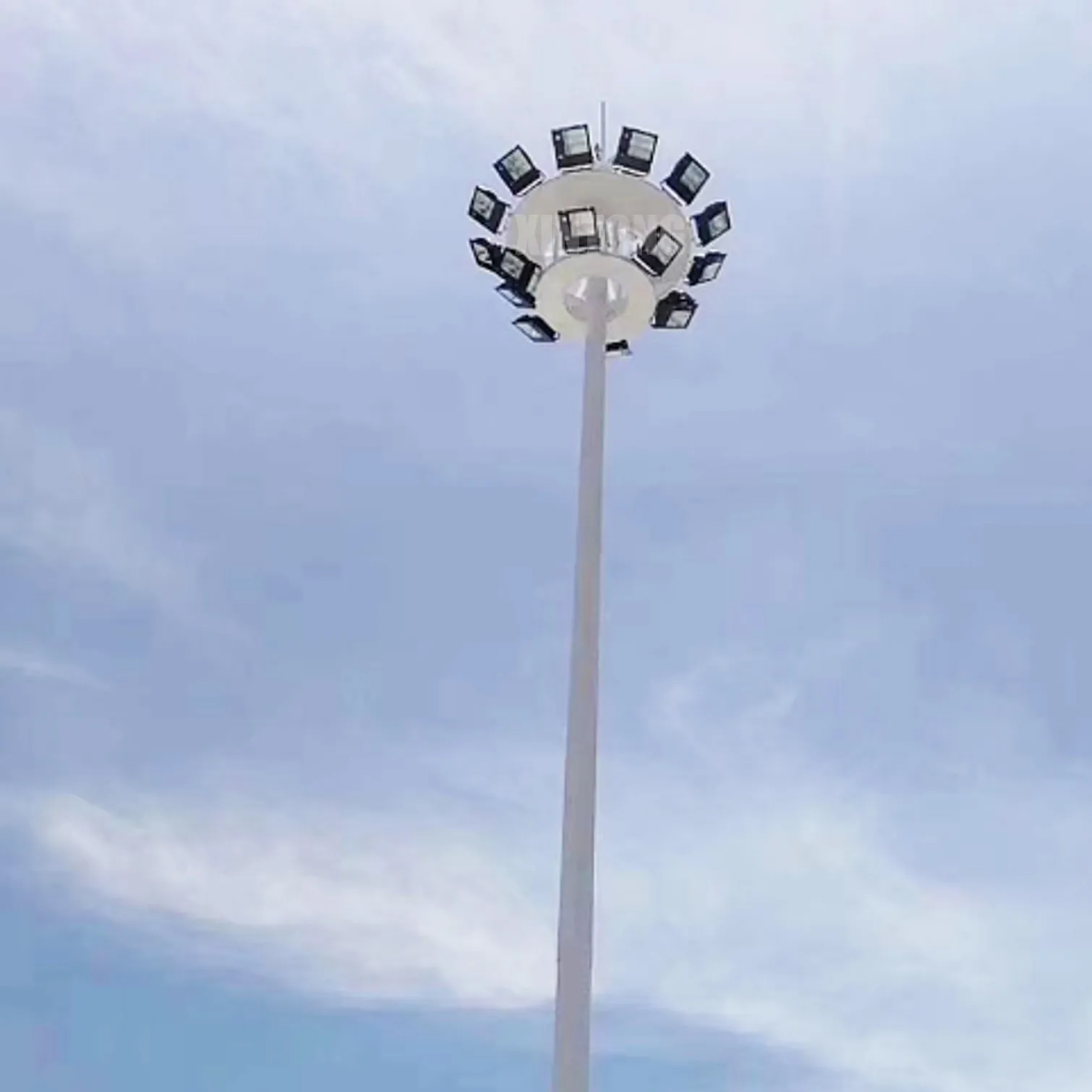 high mast light pole cost