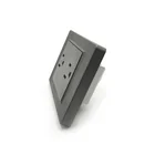 Family Wall Wall Socket Us Many Color Family Use Switch Wall Power Double 3pin American 15 Amp Socket