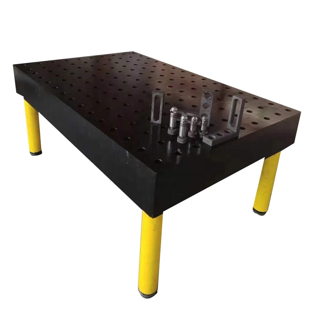 TKweld Professional Manufacturing 3D Steel Platform 2000*1000*200mm Cast Iron Welding Table CE Certified Soldering Stations supplier