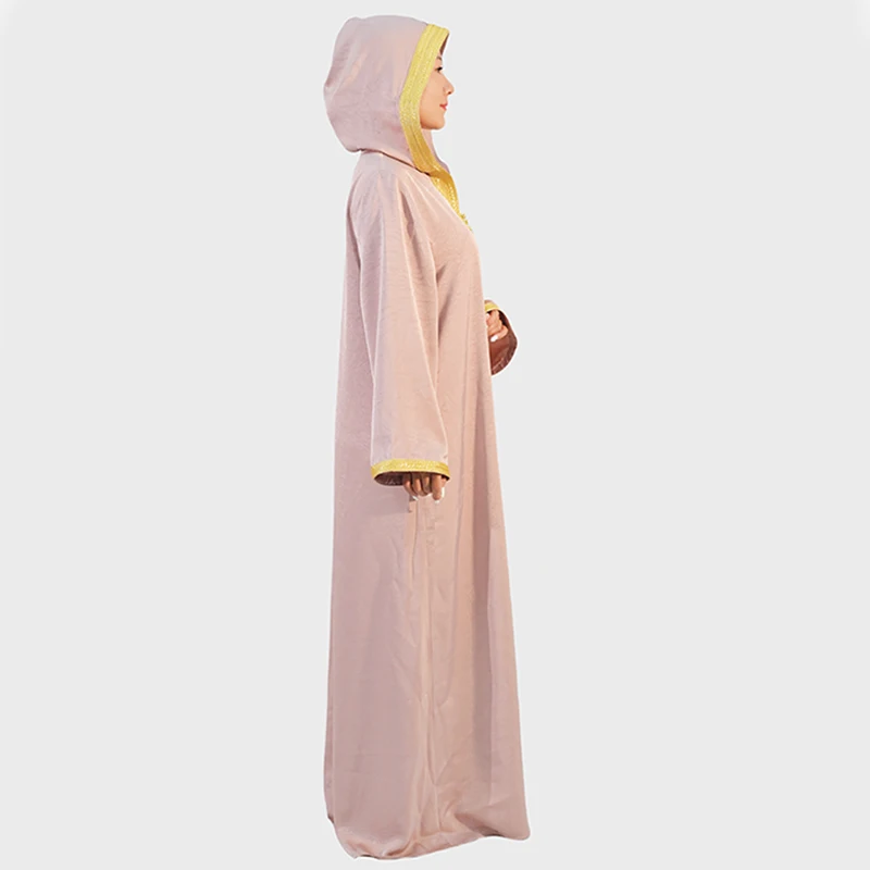 Hot Custom Premium Polyester Fabric Khimaar With Underdress Design Women's Abaya Khimar Set factory