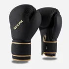 Boxing Gloves Custom Logo Tear Resistance PU Leather Boxing Gloves With Wrist Support Punching Training Boxing Gloves