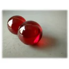 Red Corundum Red Precision Round Ruby Red Balls Synthetic Corundum Ruby Spheses 2mm Ruby Ball
