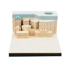Writing Writing Note Paper Notes Writing Smoothly Paper Laser Cut 3D Memo Writing Pad