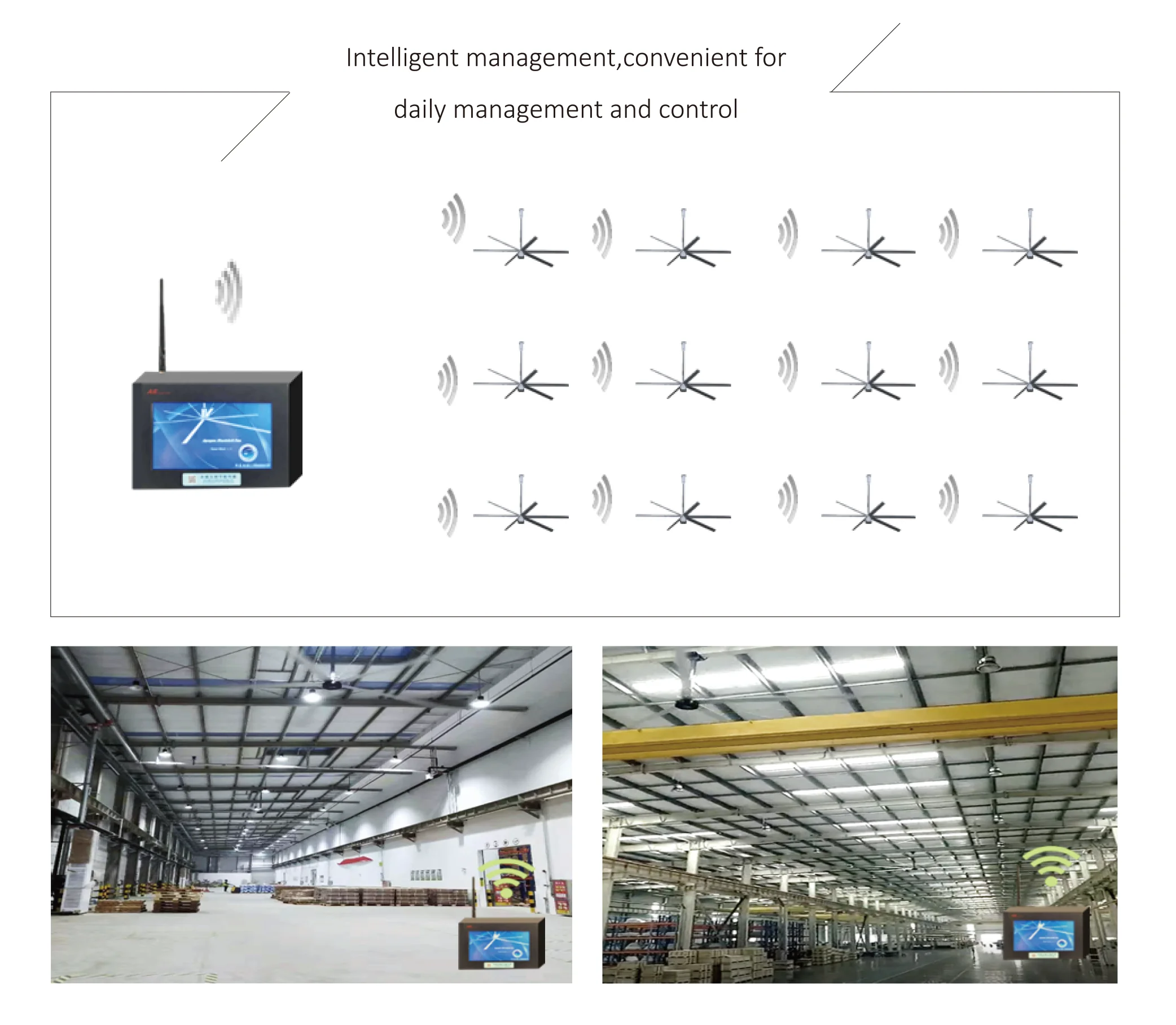 Ceiling Fan, 16ft, 4.8m, HVLS, LED - detail 16