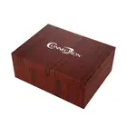 Wooden Box Wholesale Matt Lamination Gift Wine Boxes Handmade Custom Wooden Box